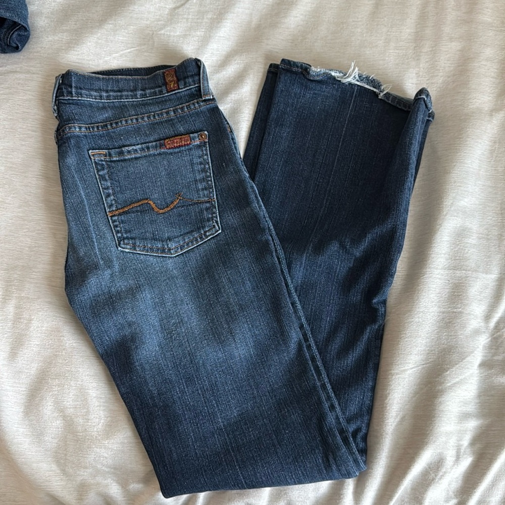 7 of all mankind bootcut jeans